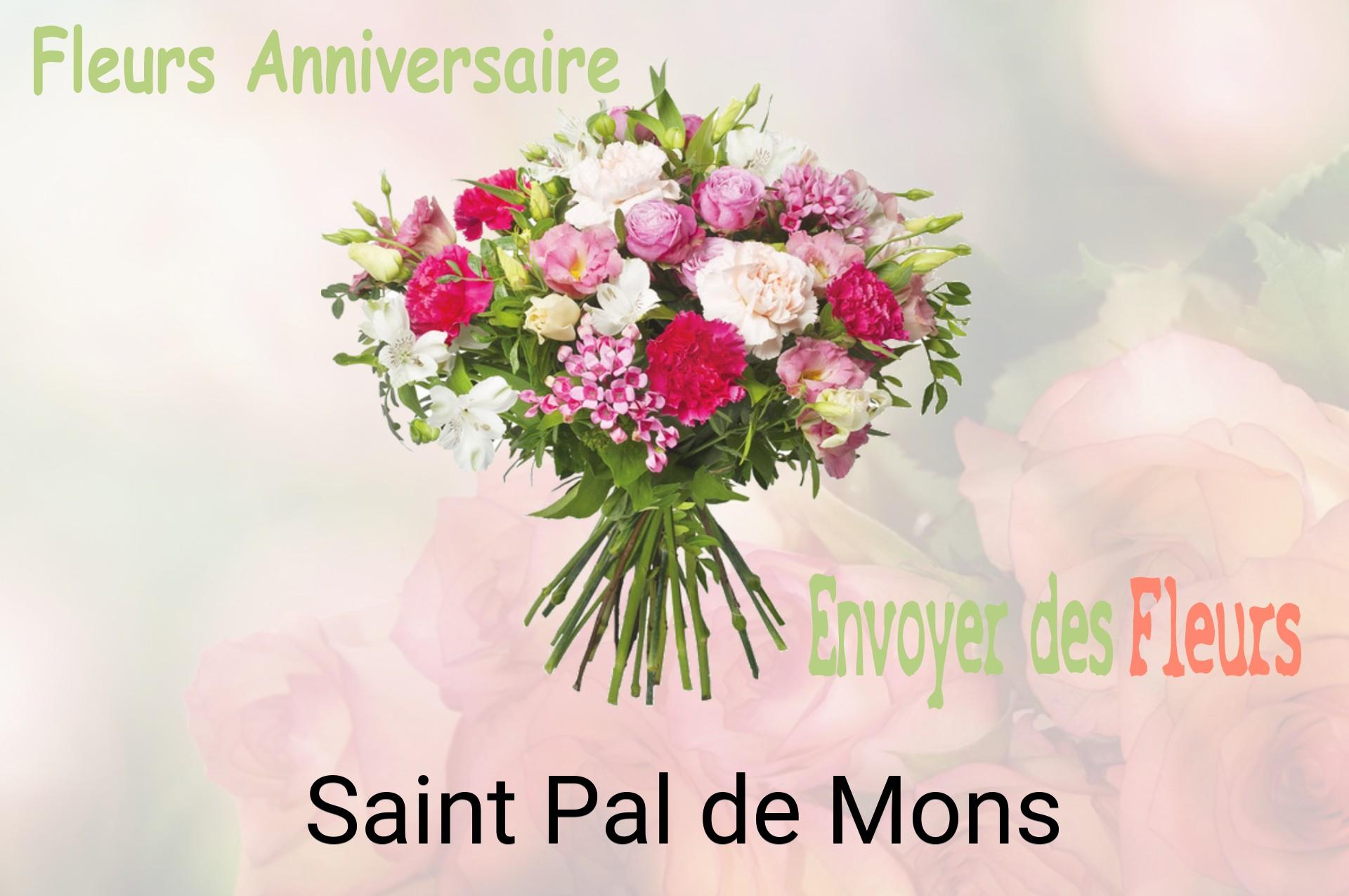 Bouquet de fleurs d’anniversaire livré à Saint-Pal-de-Mons